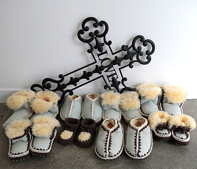 NZ Handcrafted Sheepskin Slippers